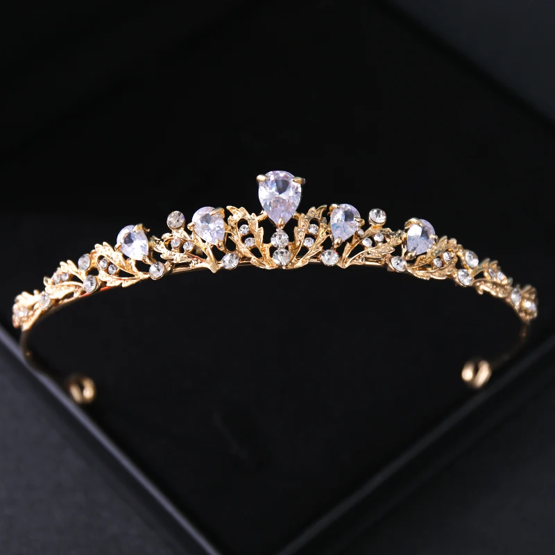 Bridal Tiaras And Crowns Rhinestone Prom Diadem Headband Bridal Wedding hair accessory jewelry accessories hair headdress bridal headwear hair band crown
