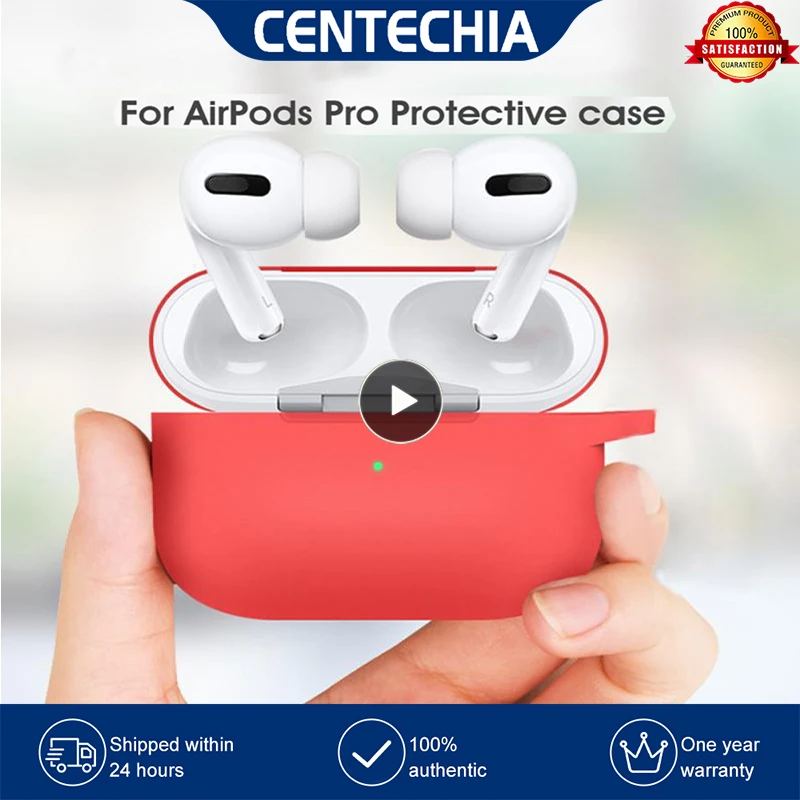 Custodia In Silicone Per Apple Airpods Pro Custodia Adesiva Custodia Compatibile Bluetooth Per Apple Airpods Pro Accessori Per Auricolari