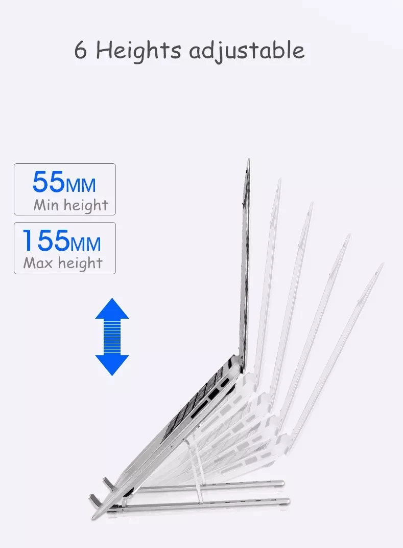 Aluminum Alloy Portable Laptop Stand for MacBook Air Notebook Foldable Tablet Bracket Laptop Holder Bracket Laptop Stand 9 Aluminum Alloy Portable Laptop Stand for MacBook Air Notebook Foldable Tablet Bracket Laptop Holder Bracket Laptop Stand 4