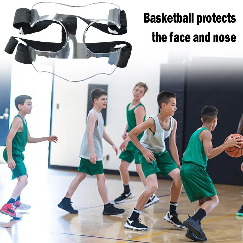 

Sports Nose Helmet Basketball Mask Nose Guard Protective Mask With Adjustable Elastic Strap Anti-collision Equipment