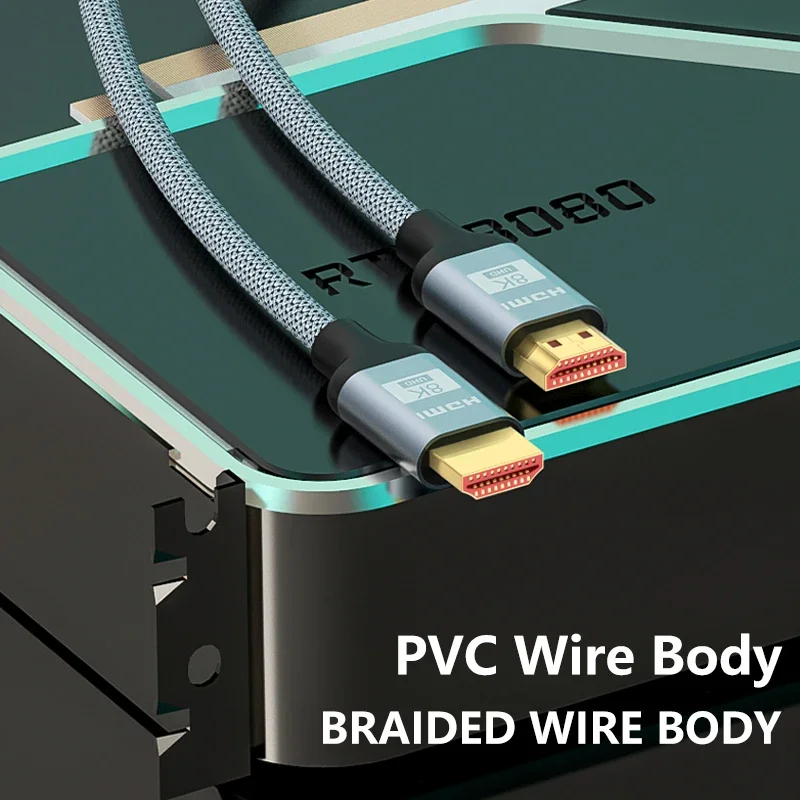 Premium High-Speed 8K HDMI Cable for Ultra HD Display and Gaming