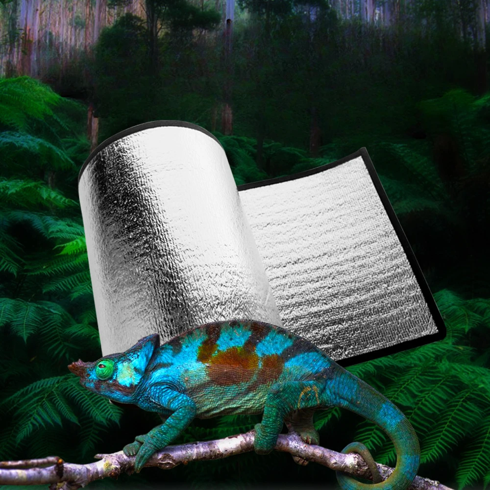 

Heating Pad Reflective Film Climbing Pet Terrarium African Mini Hedgehog Parrot Chicks Heating Insulation Mat