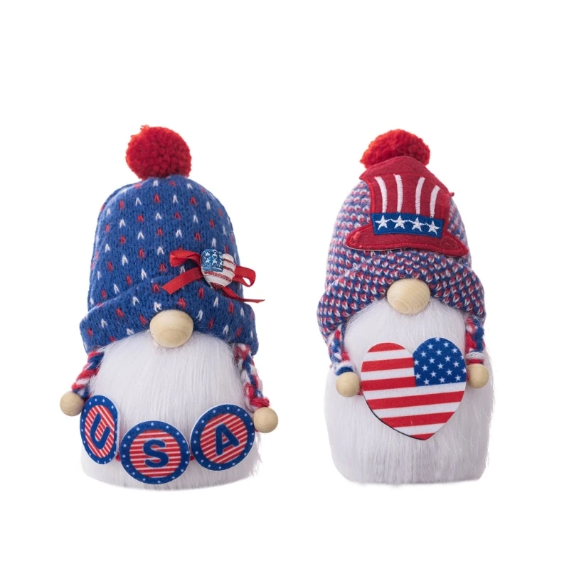 

Independences Day Gnome Facelesses Scandinavians Tomtes Memorials Day Gift D08D