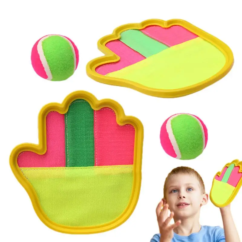 

Catching Ball Set Parent-Child Fun Toss And Catch Pop And Catch Ball Game Interactive Toss Game Classic Outdoor Games For Kids