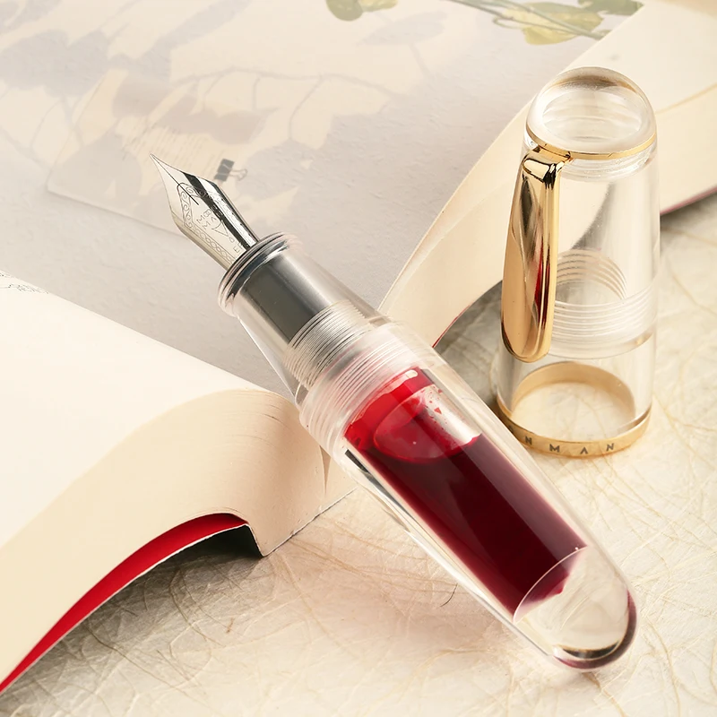 MAJOHN Q1  펜촉 만년필, EF 0.38mm /F 0.5 mm/M 0.7mm 펜촉 문구, 사무실 학교 용품, 필기 펜촉