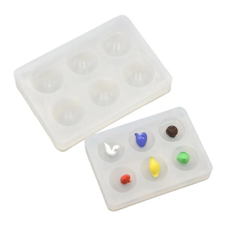 

Paint Mixing Tray Reusable Silicone Painting Palette Board for Blending Colors