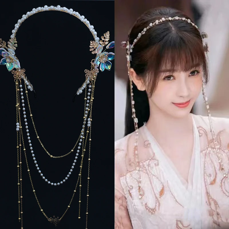 

Cang Lan Jue Cosplay Love Between Fairy And Devil Xiao Lanhua Headband Handmade