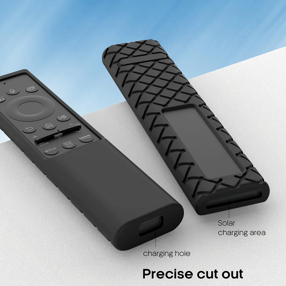 Silicone TV Remote Control Case with Lanyard