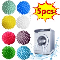 Home Pvc Laundry Balls Anti-Winding Reusable Drying Ball Pet Hair Remover Household Clothes Washing Machine Cleaning Balls Tool 1