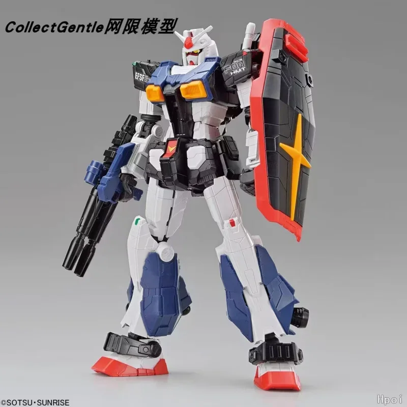 

Bandai Original Yokohama Limited 1/144 Rx-78 F00 Hmt Gundam High Mobility Tybe Anime Action Figure Assembled Model Kit Toy Gifts