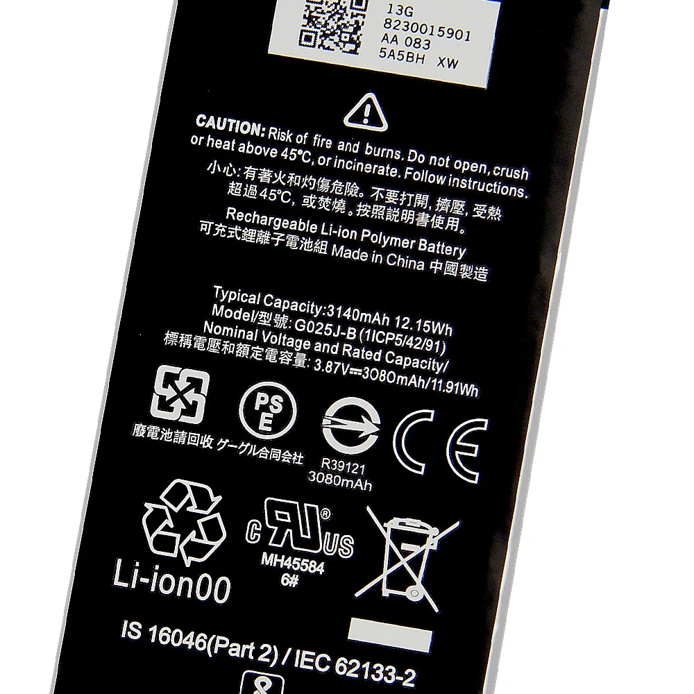 Original Replacement Battery For Google Pixel 4 XL Pixel4 XL
