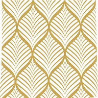Geometric Golden Leaf Wallpaper Peel and Stick Wallpaper Boho Contact Paper Self Adhesive Wallpaper For Bathroom Home Decoration 1
