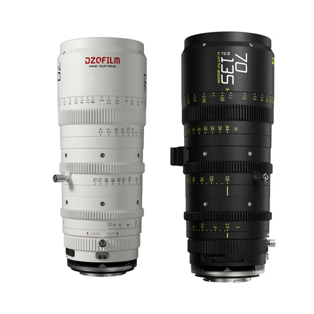 DZOFilm Catta 70-135 мм T2.9 E-Mount Cine Zoom объектив фотографа объектив для съемки пленки черный и белый (art.: 3920c45103a67) - 3920c45103a67