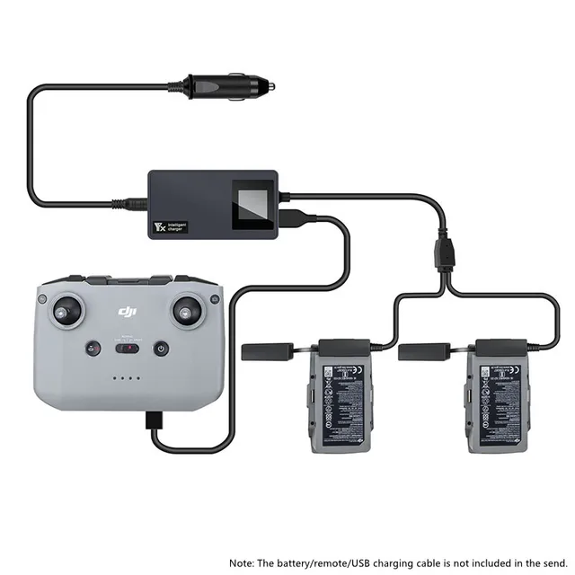 3-in-1並列充電器,バッテリー充電器,スマート充電,USBポート付き,dji 