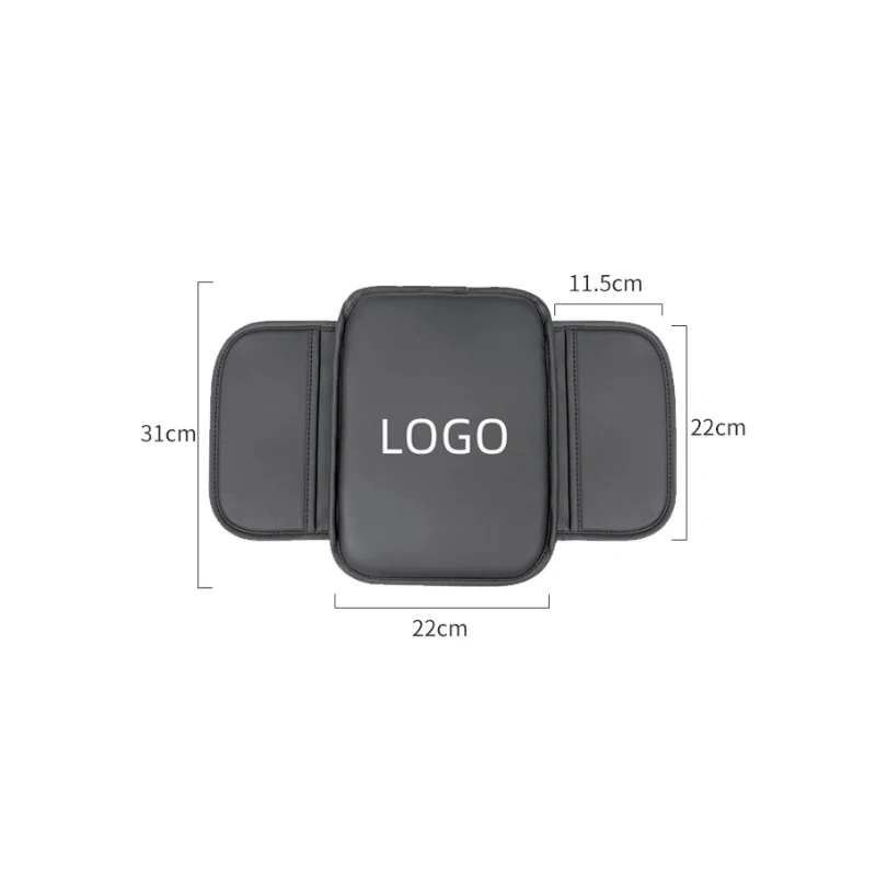 Car Armrest Mat For New Peugeot 206 308 207 107 205 3008 307 108 106 406 301 807 408 Center Console Leather Protection Cushion