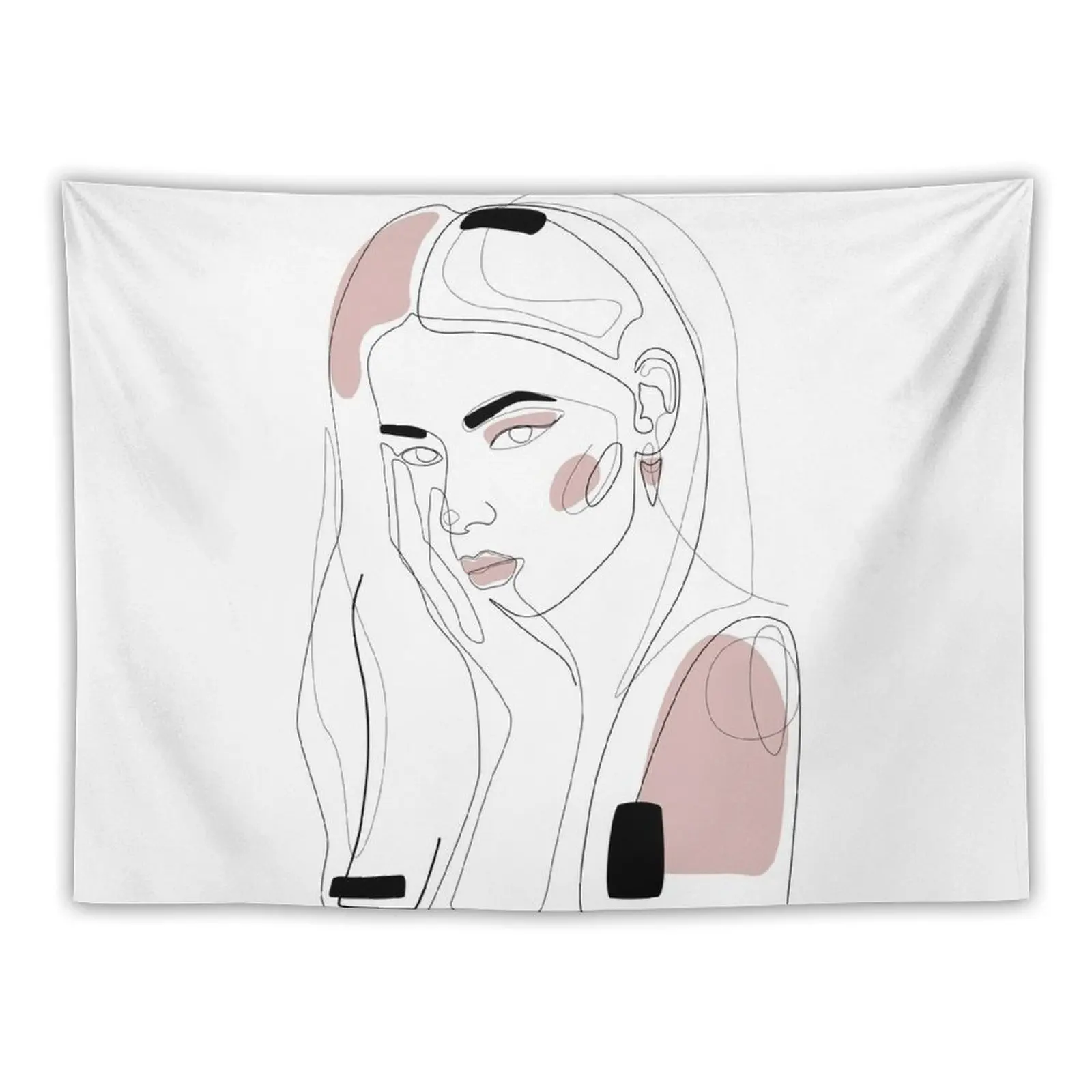 

In Blush Tapestry Aesthetic Home Decor Luxury Living Room Decoration Decoration Pictures Room Wall Wall Decor Tapestry