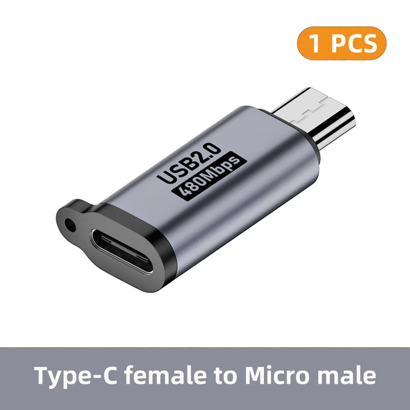 Universal USB-C to Micro/ Mini USB Male Charger Converter Adapter
