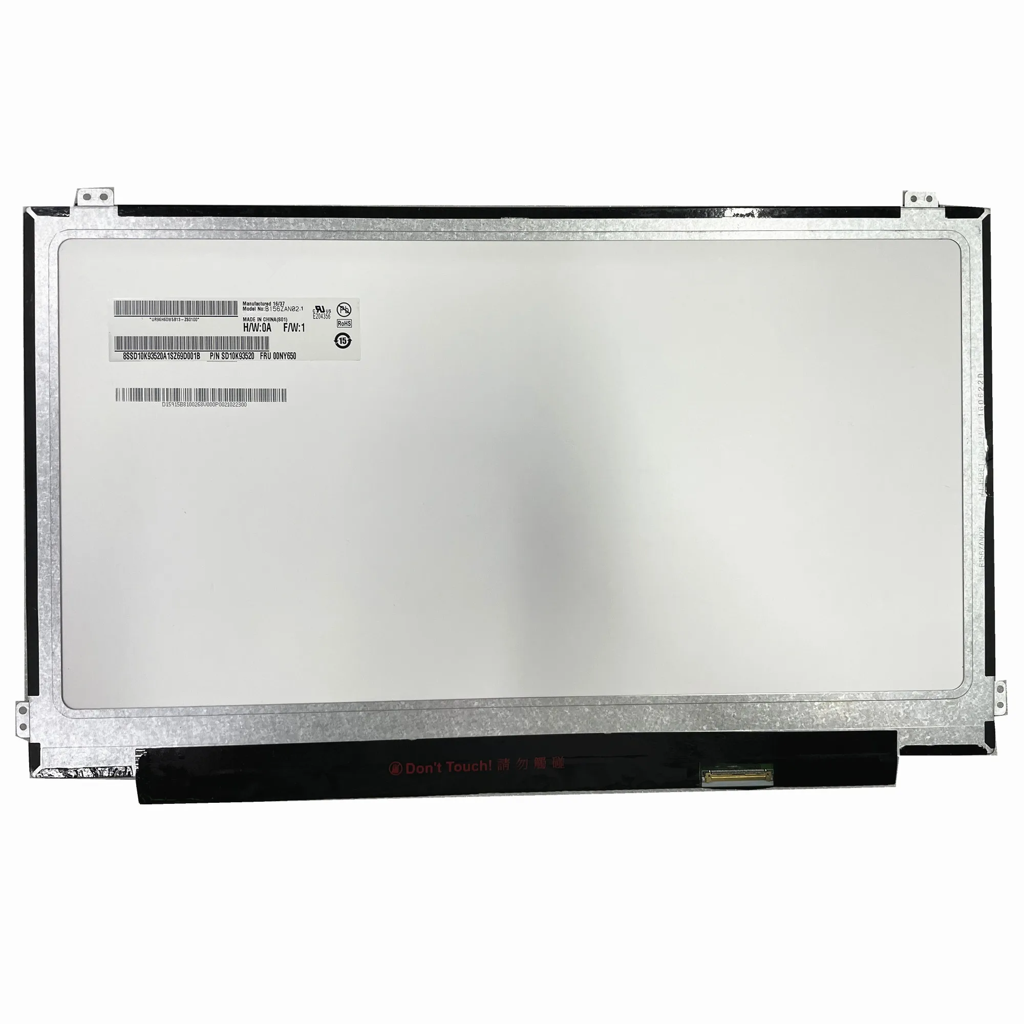 

B156ZAN02.1 15,6 "4K ЖК-экран для ноутбука 3840*2160 EDP 40 контактов