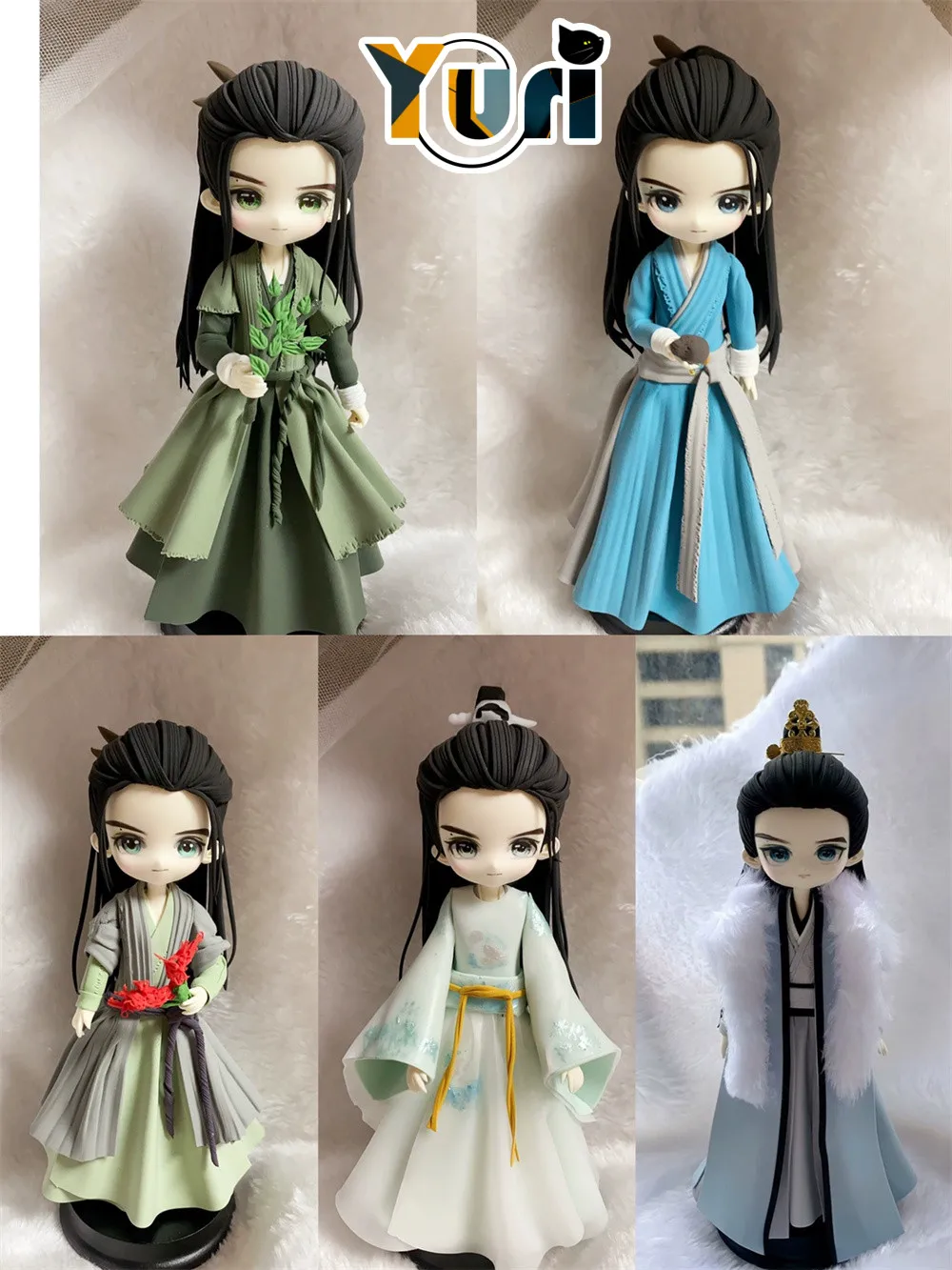 

TV Lost You Forever Chang Xiang Si Xiangliu Xiaoyao Tu Shanjing Clay Figure Doll Model Toy Statue Cute Cosplay Props C