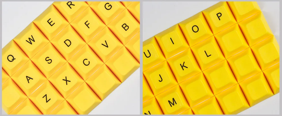 Profile Key Cap, Multi Cores, 1U DSA, 48Pcs Set