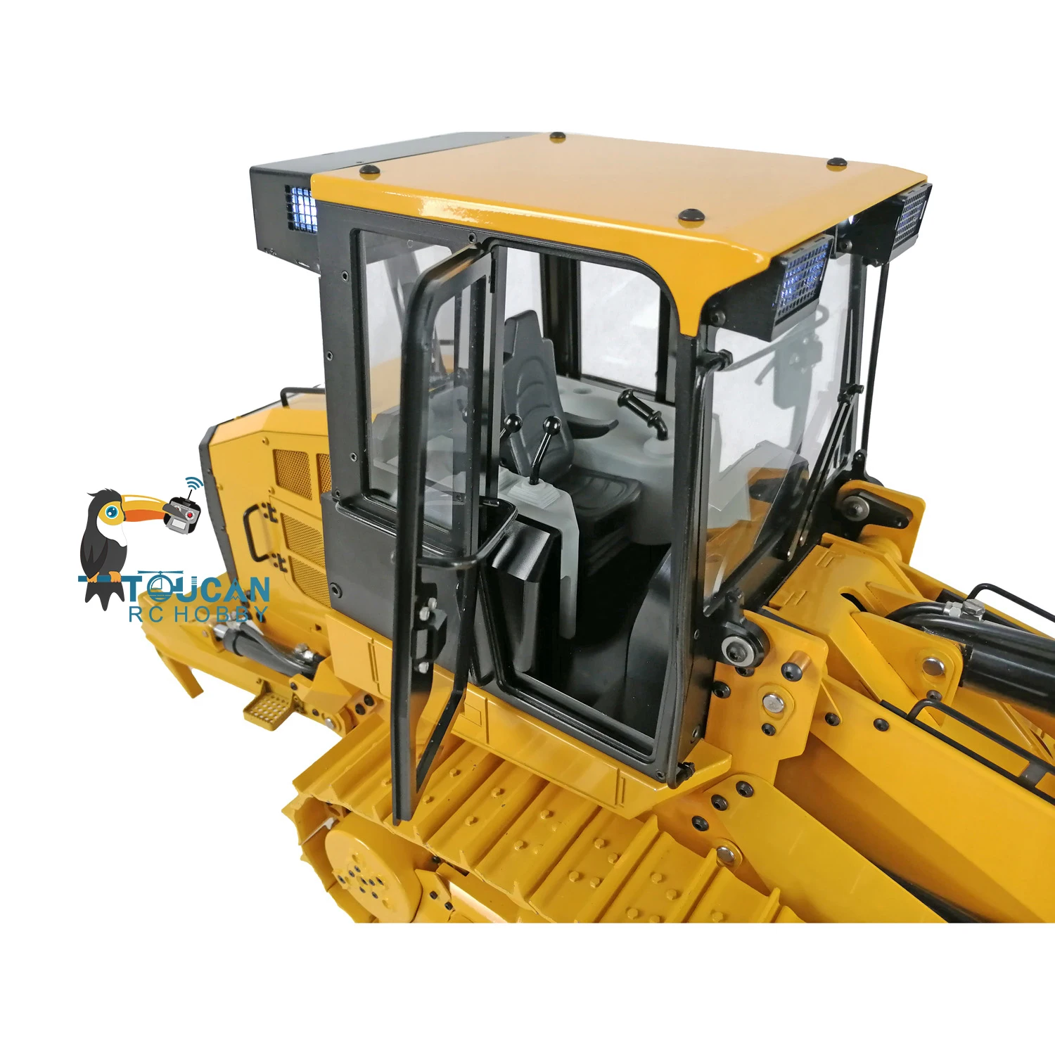 JDM 188 1/14 Metal Tracked Hydraulic RC Loader CAT 963D Assembled Truck Yellow Model Birthday Gifts for Alduts TH20009-SMT8 5 JDM 188 1/14 Metal Tracked Hydraulic RC Loader CAT 963D Assembled Truck Yellow Model Birthday Gifts for Alduts TH20009-SMT8 5