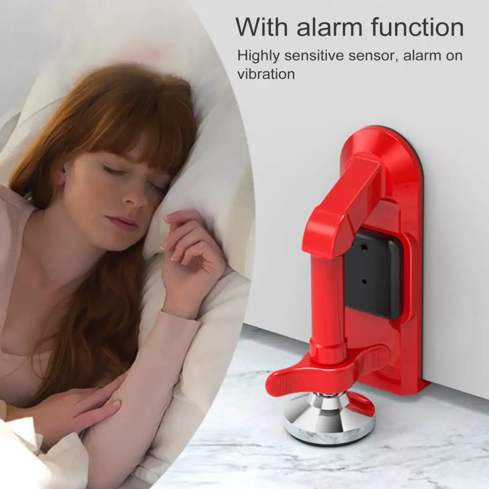 Portable Door Security Device Travel Security Door Stopper Travel Lock with Alarm for Home Hotel for Women door stopper