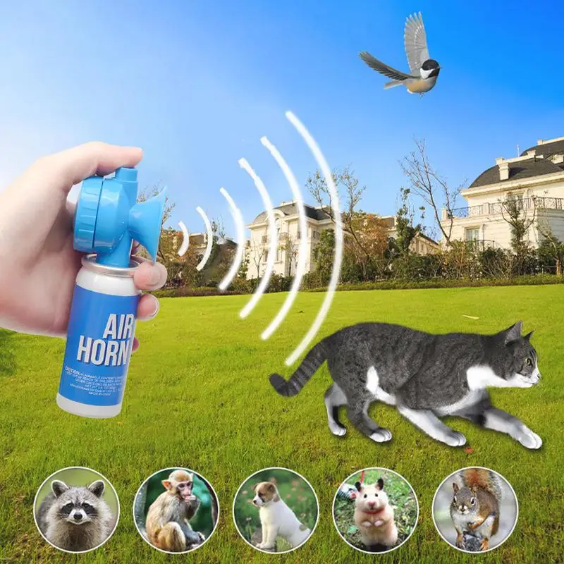 Boat Air Horn Airhorns Horn Loud Animal Alarm Portable Coast Guard Handheld Airhorn Canister For Marine Sporting Events Camping