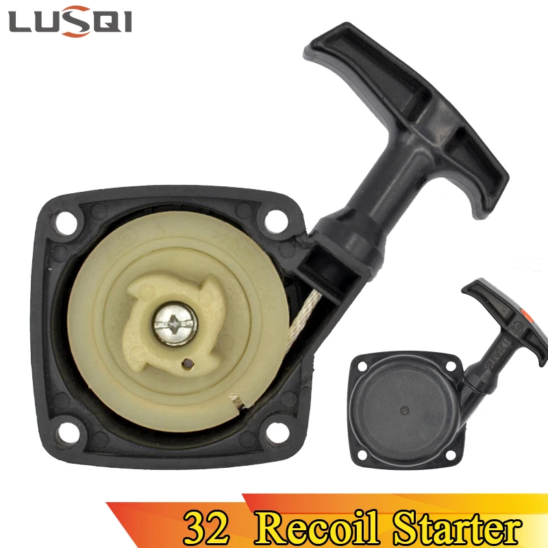 Фото Стартер LUSQI с отдачей, подходит для 1E32F/32F/ZENOAH/2300/2310/26CC/23CC/G23L, садовые инструменты, бензиновая щетка, старт, замена №1