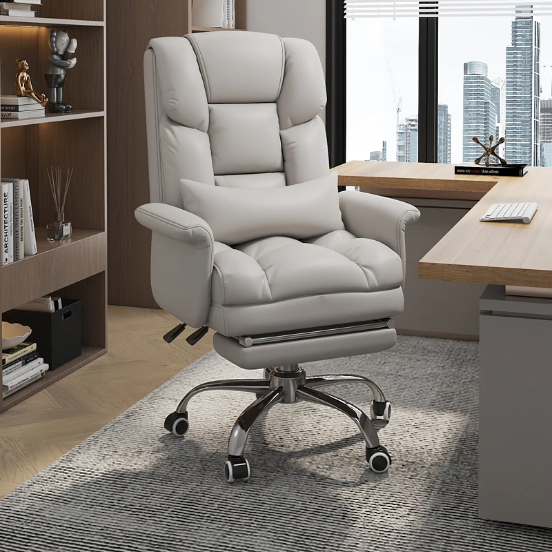 Computer Boss Reclining Office Chairs Swivel Lifting Living Room Comfy Office Chairs Lazy Sofa Sillon Oficina Furniture WZ50OC reclining relaxing chair desk computer armchair dining room chair office living room chairs playseat mobile nordic sofa lazy