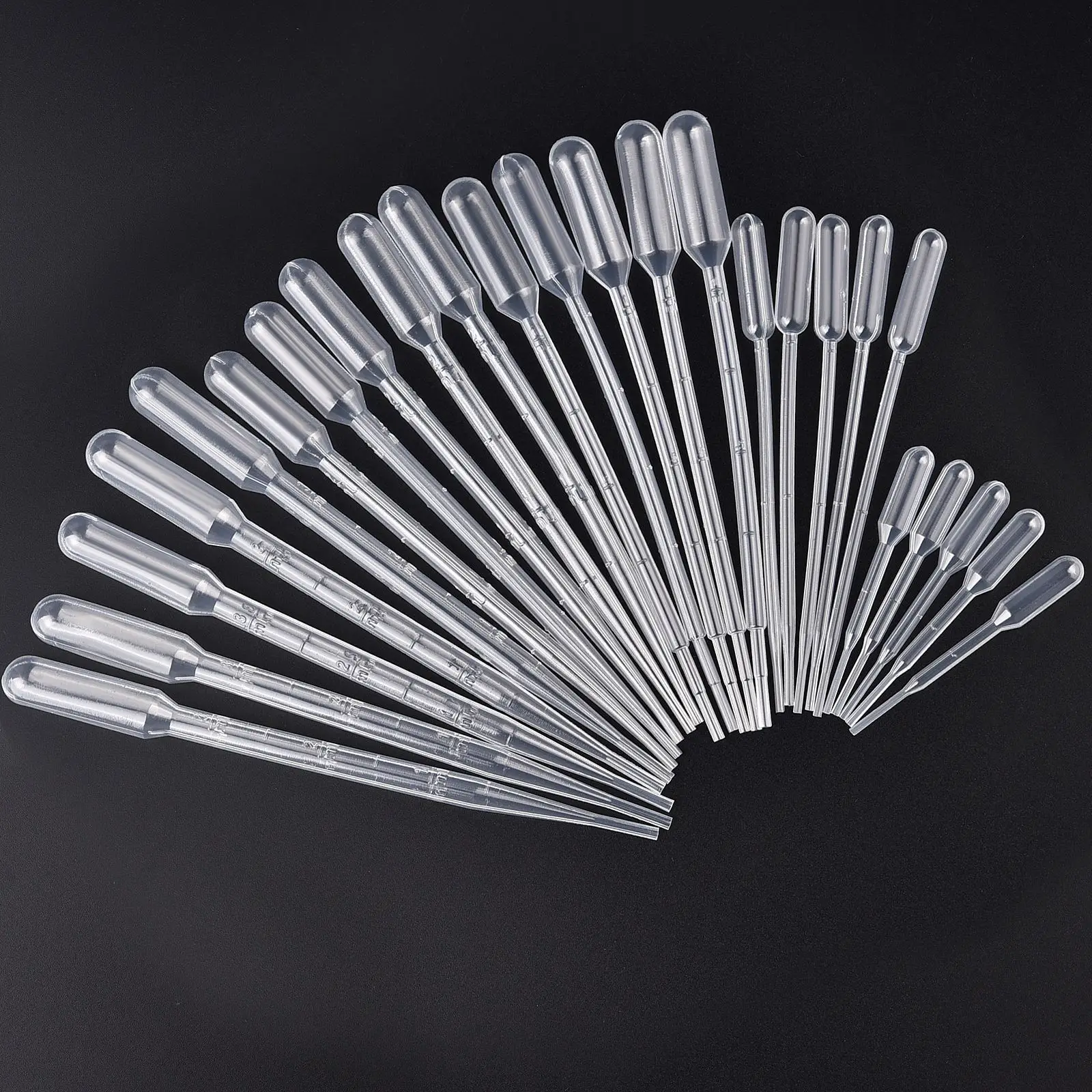 Epoxy Resin Tools Kits Disposable Plastic Transfer Pipettes Siliocne  Measuring Cup Set for UV Epoxy Resin