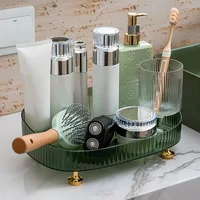 Cosmetic Perfumes Storage Box Makeup Organizer Display Lipstick Holder Large Capacity Decorative Desktop Household Bathroom 1