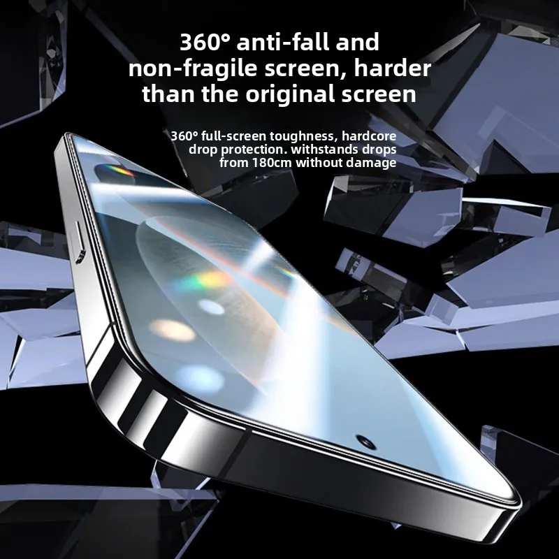 Premium HD Screen Protector Film with Auto Dust Removal Kit - 2 Pack