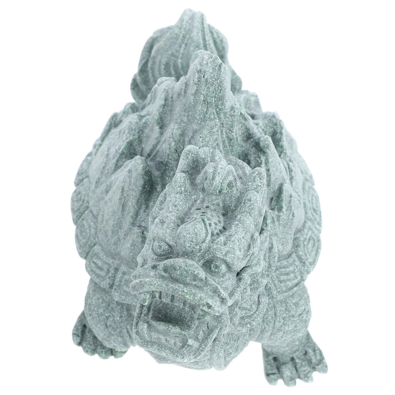 

Dragon Turtle Tea Pet Sandstone Statue Small Animal Decoration Indoor Desktop Home Craft Figurine Ornament Retro Statues Porch