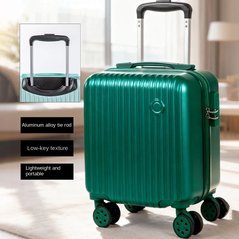 Valise trolley de voyage portable avec serrure et roues_voghion.com