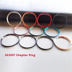 Mod Watch Parts 30.5mm Chapter Ring Black White Scale Insert Display Fit For SKX007 SKX009 NH35 NH36 Movement Watch