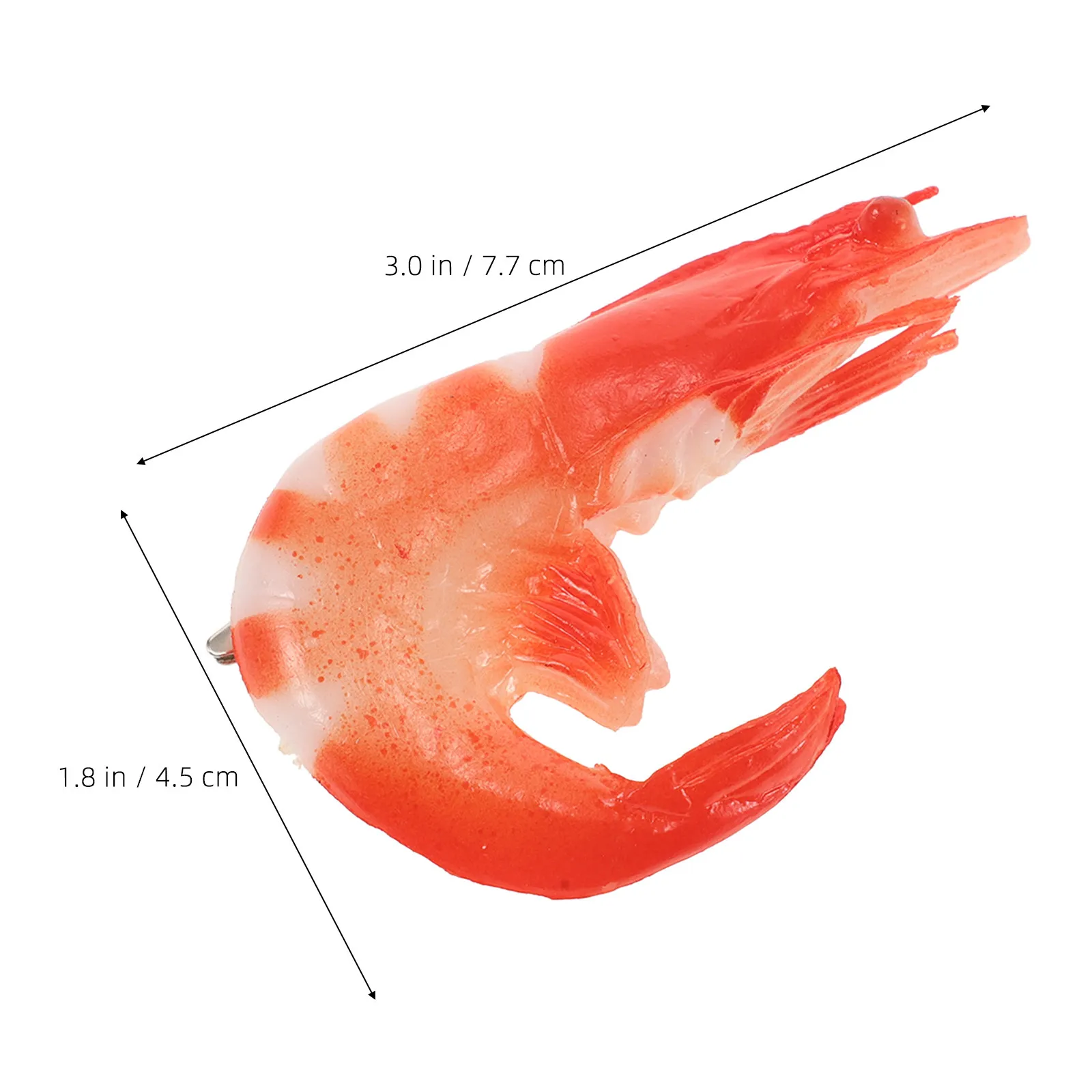 음식 모양 헤어 액세서리 새우 바레트 시뮬레이션 음식 헤어 클립 여성용 창의적이고 귀여운 참신한 헤어핀 가볍고 하루 종일 착용 가능