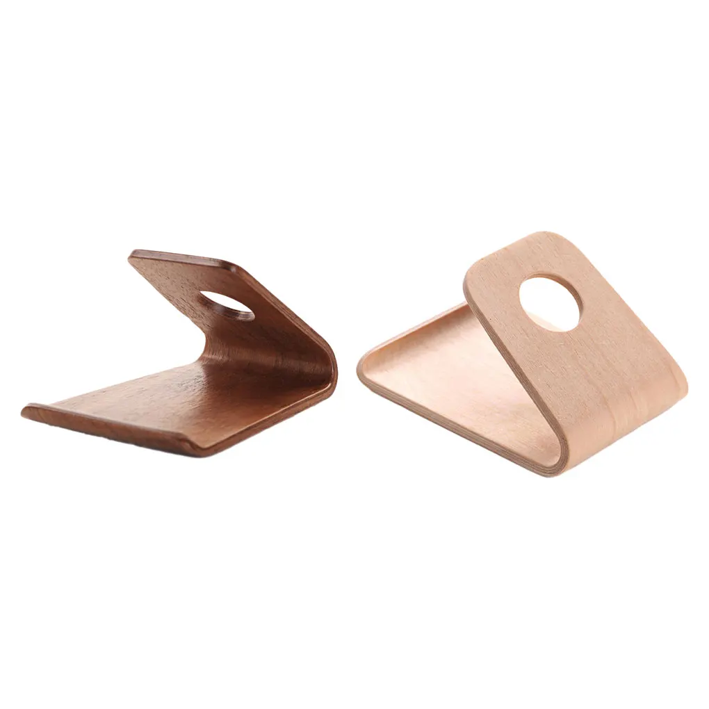 

Convenient Universal Phone Stand - Reliable And Versatile Holder Wide Application Wood Phone Holder Stand Lightweight