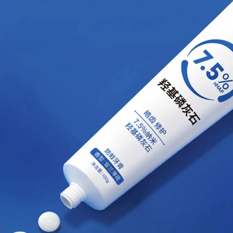 7.5% Hydroxyapatite Toothpaste Remove Yellow Tooth Stains For Sensitive Teeth Care Oral Cleaning Care