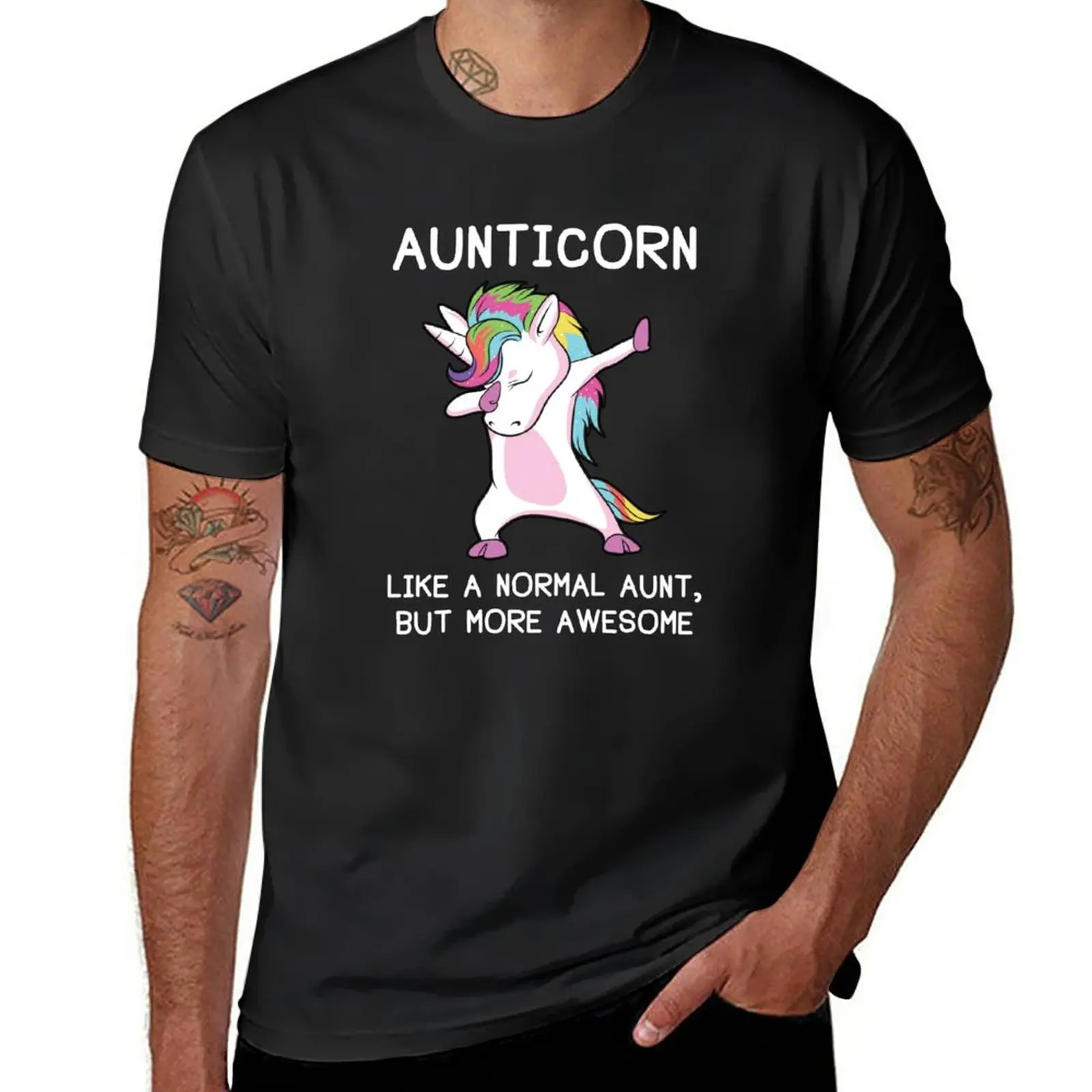 

Aunticorn Unicorn Aunt T-Shirt cute clothes hippie clothes summer clothes vintage black t shirts for men