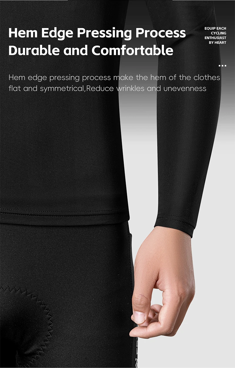 WEST BIKING Männer Frauen Radfahren Basis Schichten Winter & Herbst Fahrrad Unterhemd Langarm Thermo Fleece Fahrrad Radfahren Basis Schicht – Detail 8