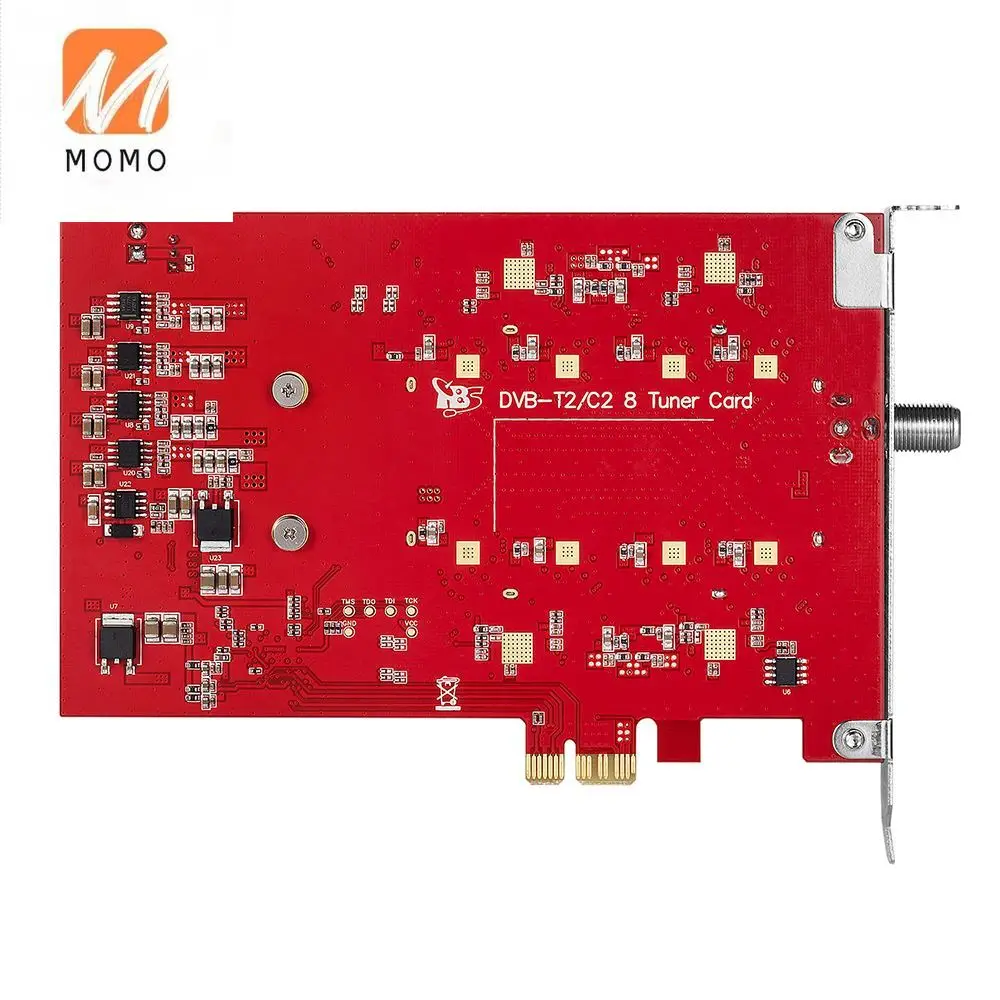 Sintonizador TBS6209, 8 DVB-T2, C2 T, C, ISDB-T, tarjeta PCIe ̺ terrestre HD/SD  vivo, canales de TV FTA
