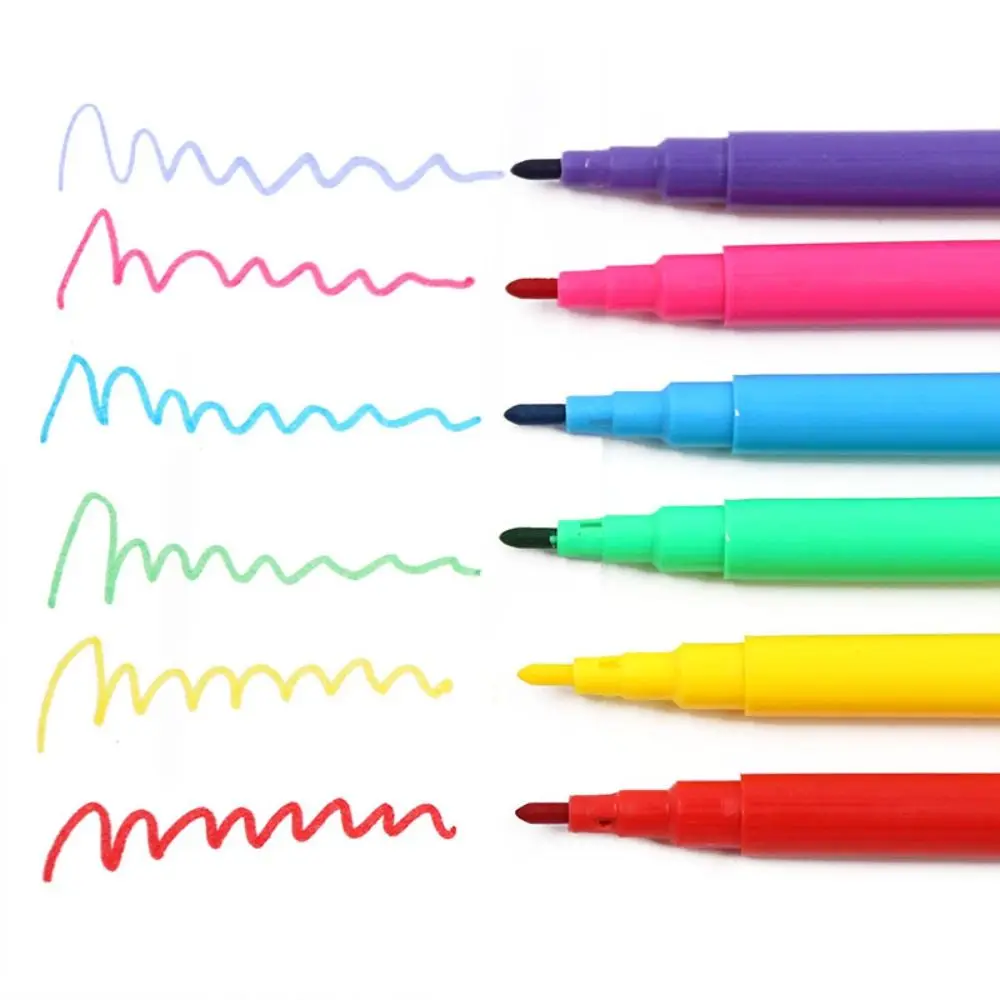 

Drawing Toy Colorful Watercolor Pen DIY Graffiti Bag Non-toxic Color Filling Coloring Markers Friendly Safe Kids Gifts
