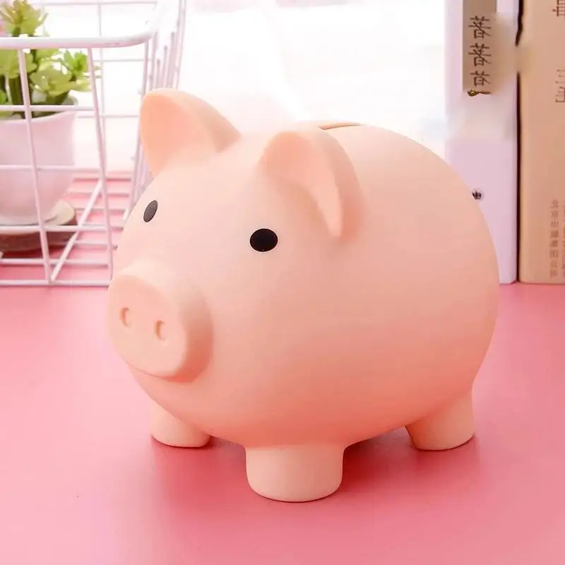 Salvadanaio a forma di maialino creativo in plastica per bimbi_voghion.com