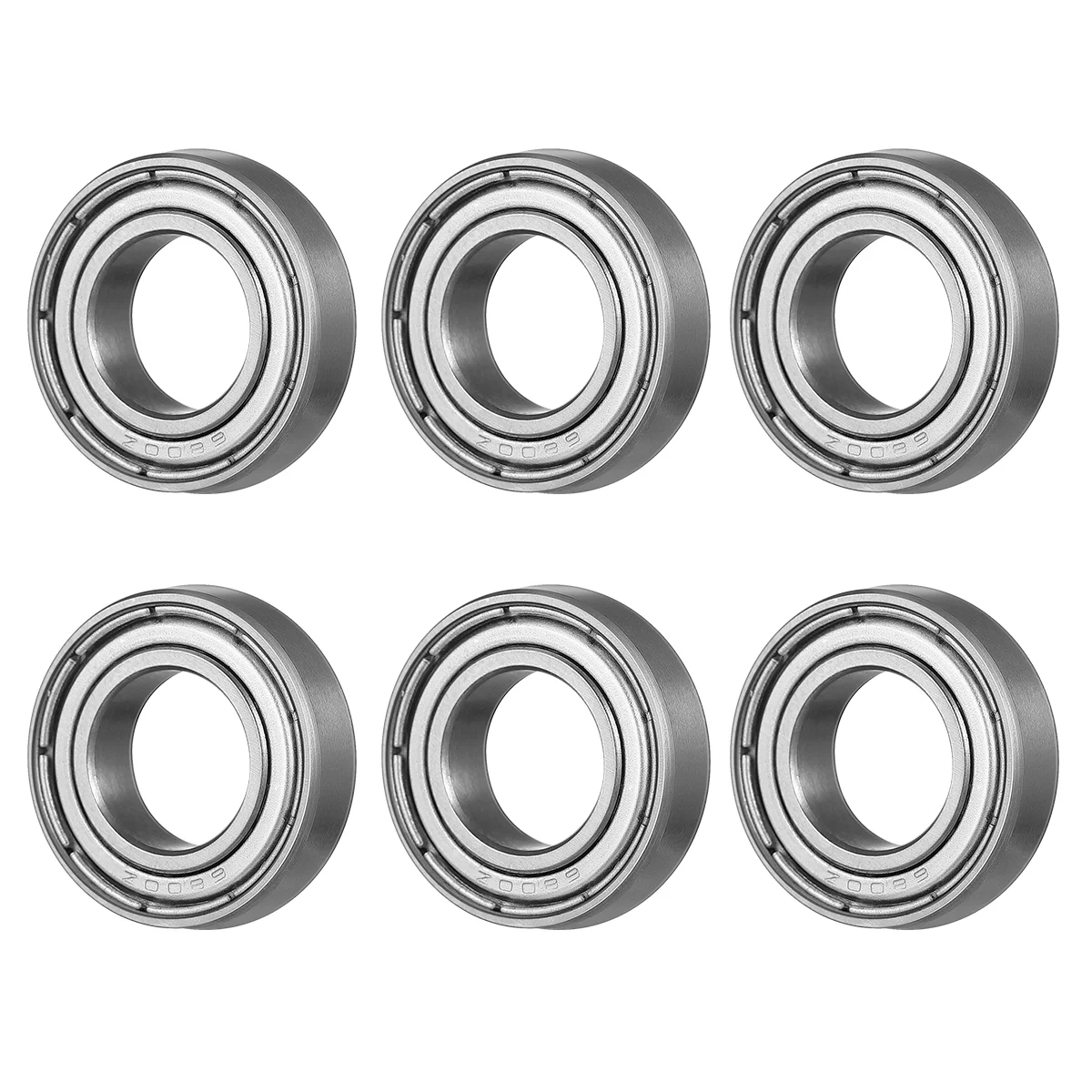 

UEETEK 10pcs 6800ZZ Deep Groove Ball Bearings Two Side Metal Mechanical Parts Accessories