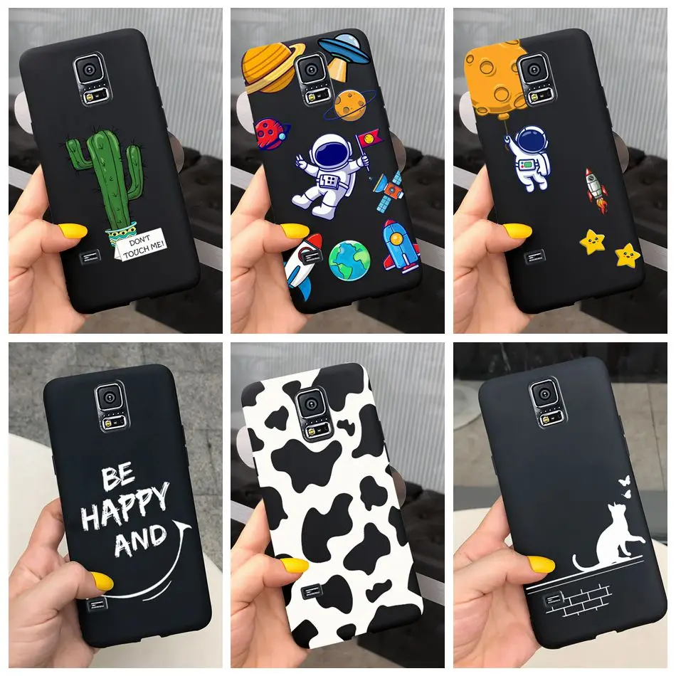 Custodia Morbida In Silicone Per Samsung S5 I9600 Cover Posteriore Per Samsung Galaxy S5 / S5 Neo / S5 Duos Sm-G900 G903 G9006