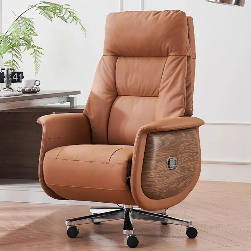 Luxury Swivel Office Chair Recliner Vanity Relax Rolling Modern Chair Study Comfy Cadeira De Escritorio Luxury Furniture