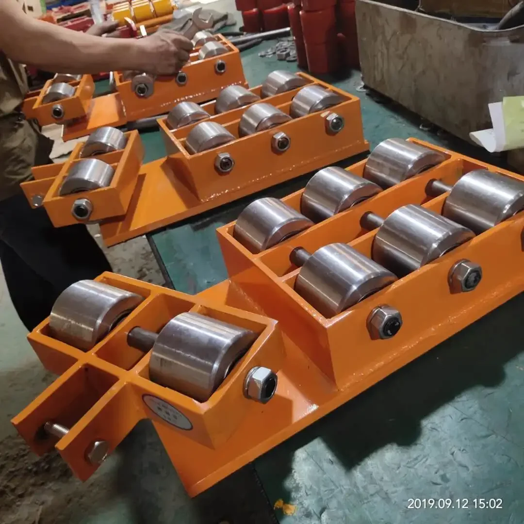 18T Rubber Wheel Steering Truck, Ground Cattle, Heavy Equipment Shifter, Silent, 180 Degree Industrial Use