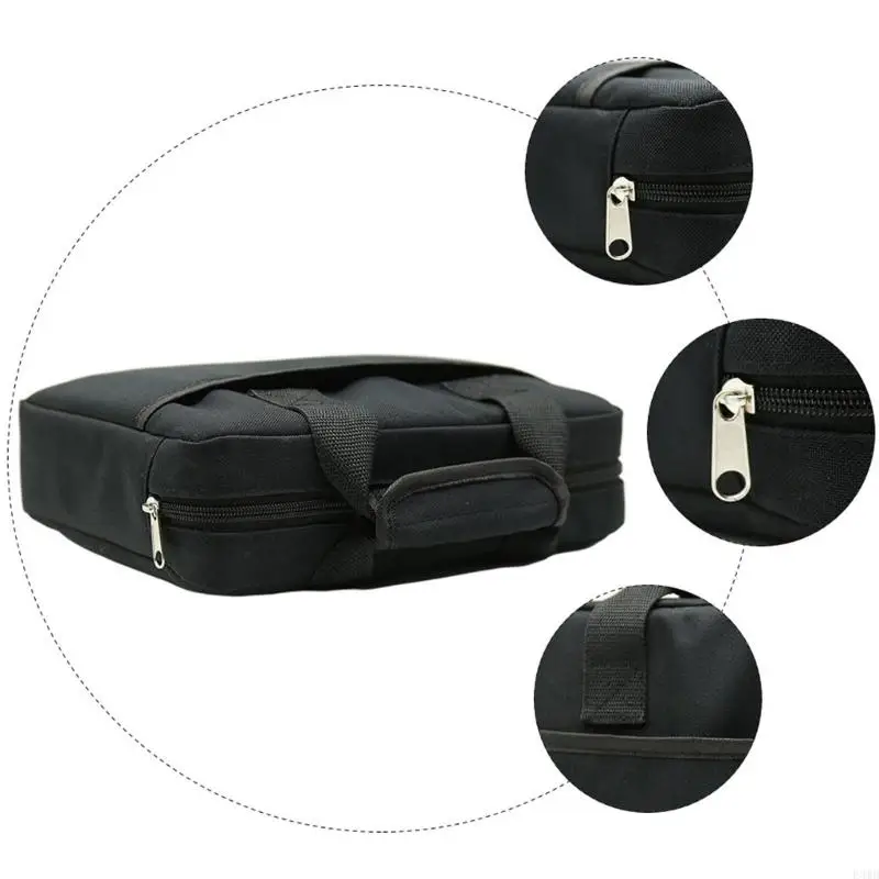 Compact Guitar Pedal Board Protective Case Waterproof Pedalboard Storage Bag for Effector and Accessories Organizers F3MD