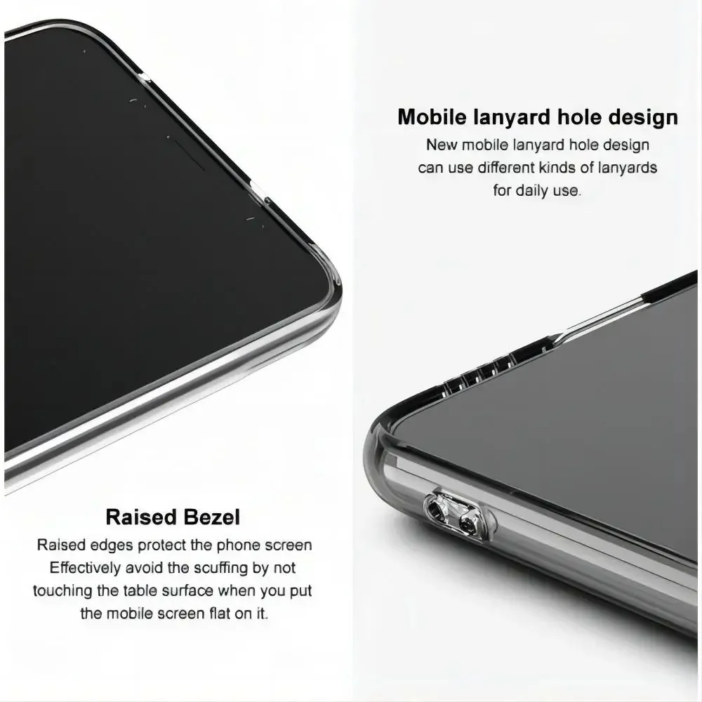 Ultra Thin Transparent Phone Case - Sleek and Durable Protective Cover