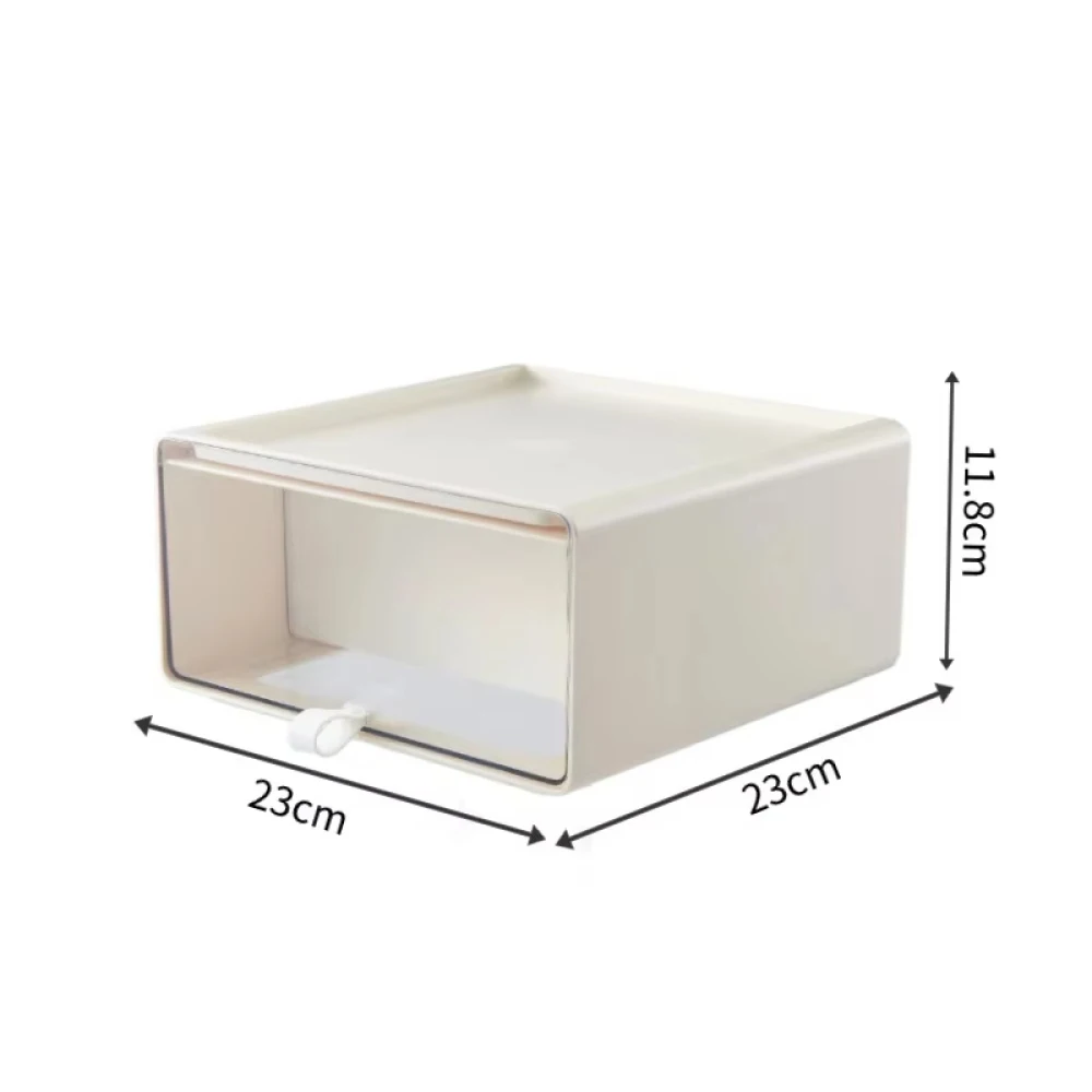 Stationery Organizer Storage BoxDisplay Shelf Acrylic Transparent Drawer Type Blind Box Desktop Display Cabinet For Small Object